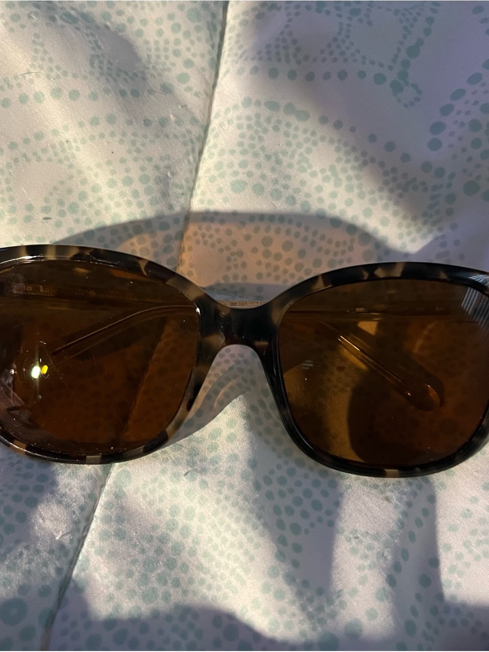 Never Worn Kate Spade Classic Tortoiseshell Women's Sunglasses - Brown Lenses